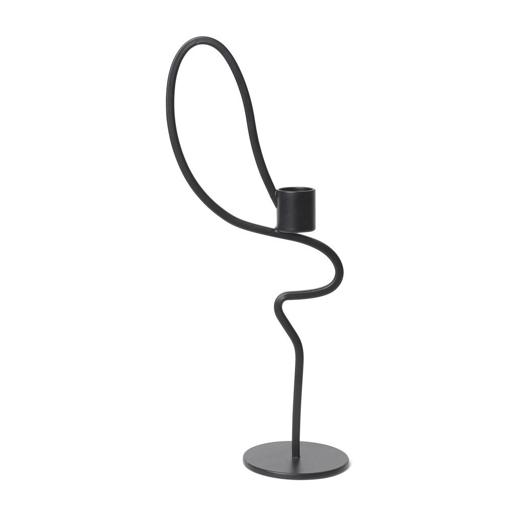 Bougeoir Valse – haut – noir — vue 3