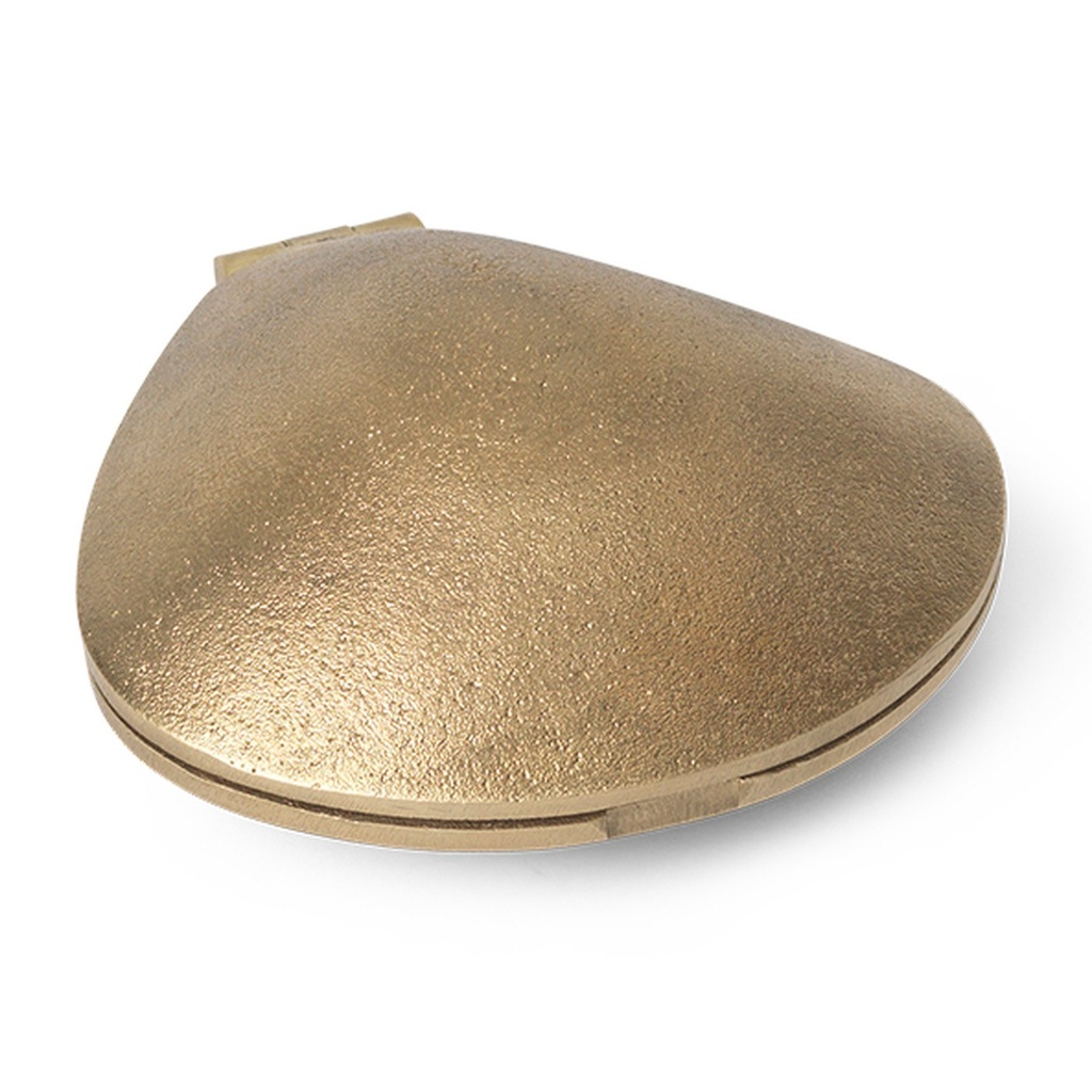 Bougeoir Clam – laiton — vue 4