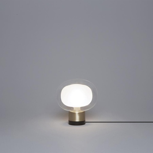 lampe de table nabila - clear glass d16 cm — photo 2