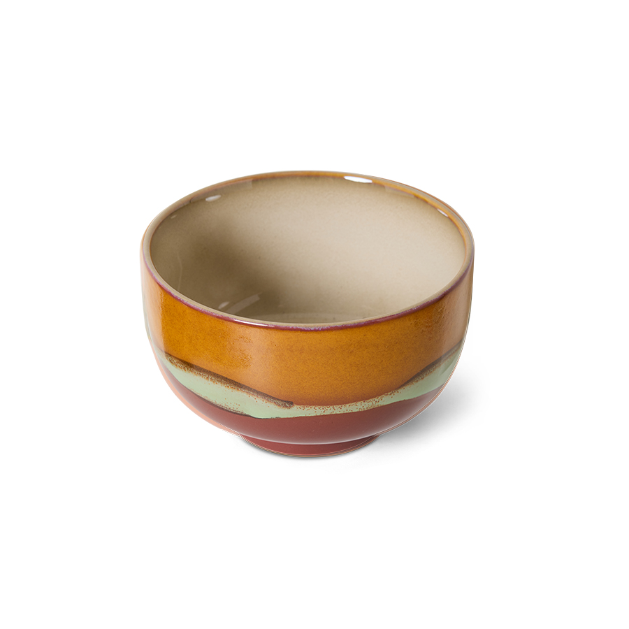 70s ceramics: noodle bowl, clay — photo 2