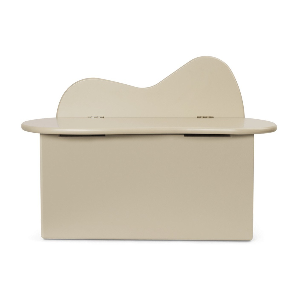 Banc de rangement Slope – cachemire — vue 3
