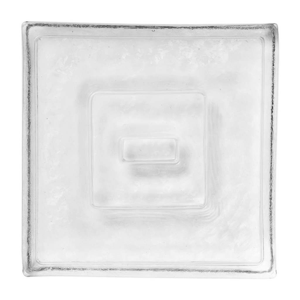 Bougeoir Gradia – carré – transparent — vue 2