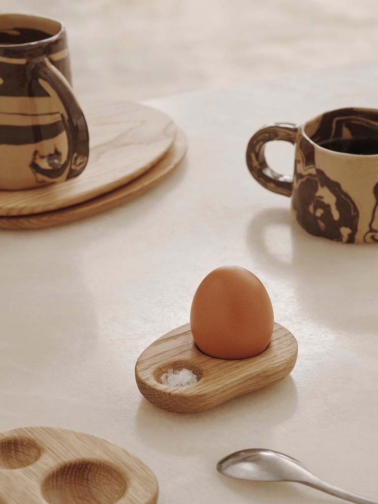Coquetiers Cairn – chêne – lot de 2 — vue 3