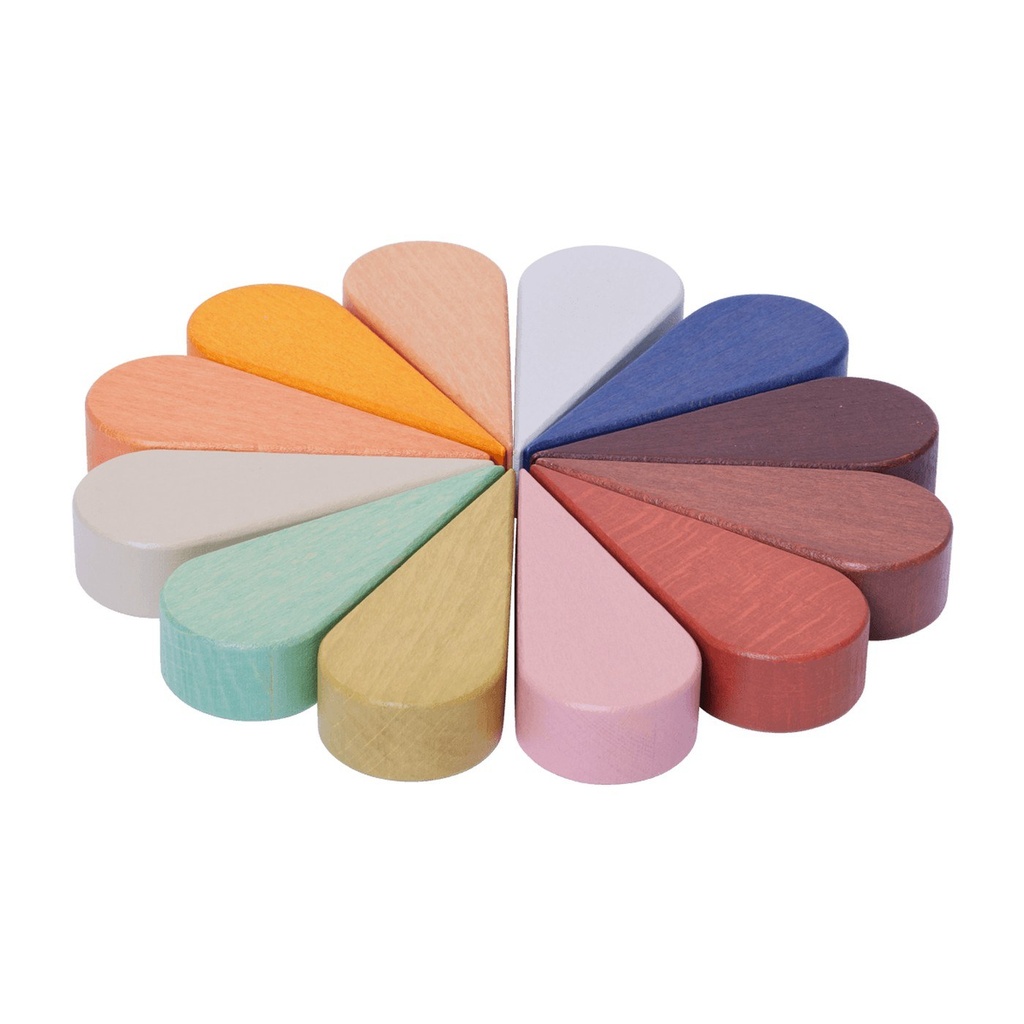 Blocs de jeu Petal – multicolore — vue 2