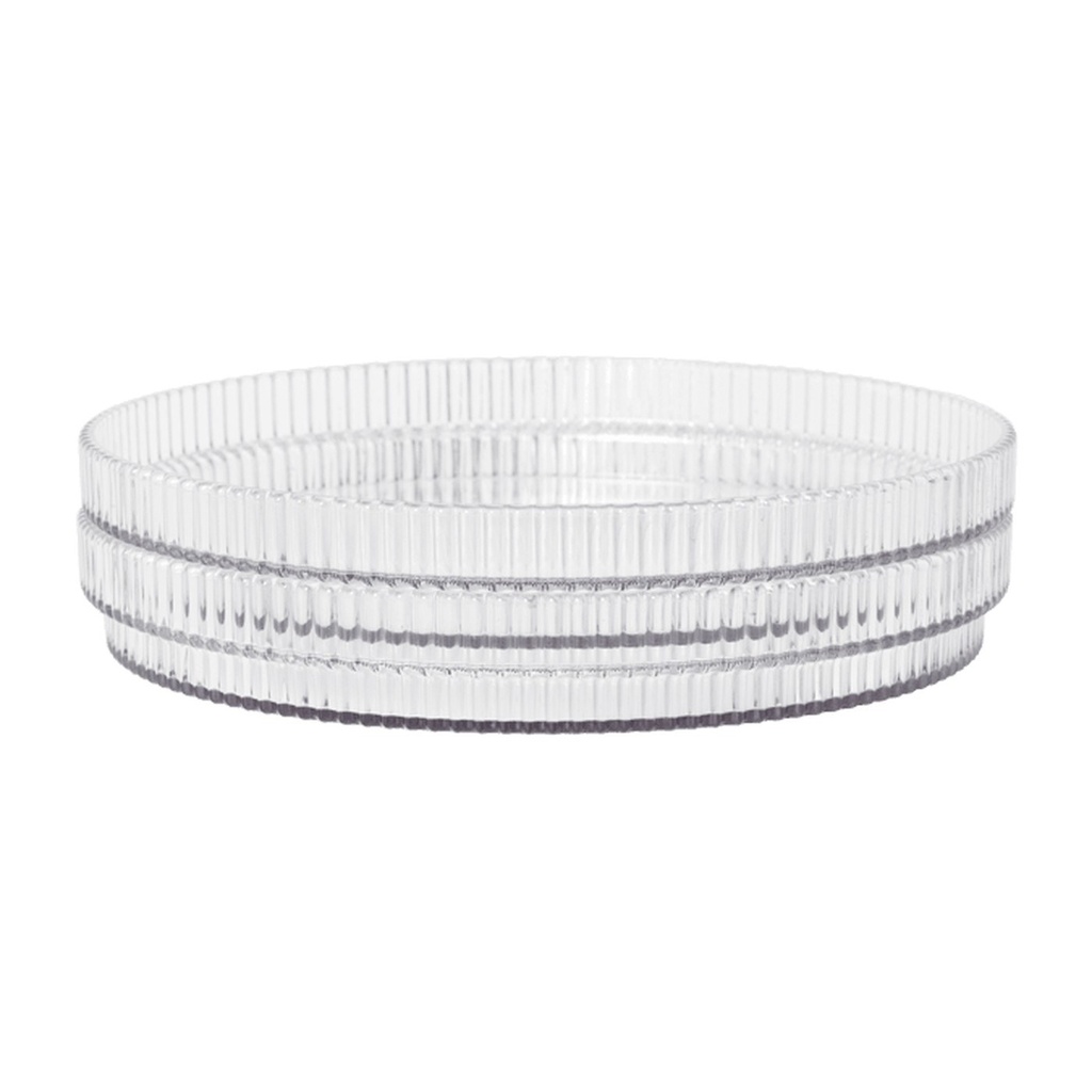 Assiettes enfant Ripple – transparent – lot de 2 — vue 2