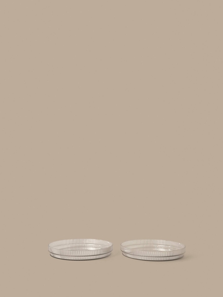 Assiettes enfant Ripple – transparent – lot de 2 — vue 4