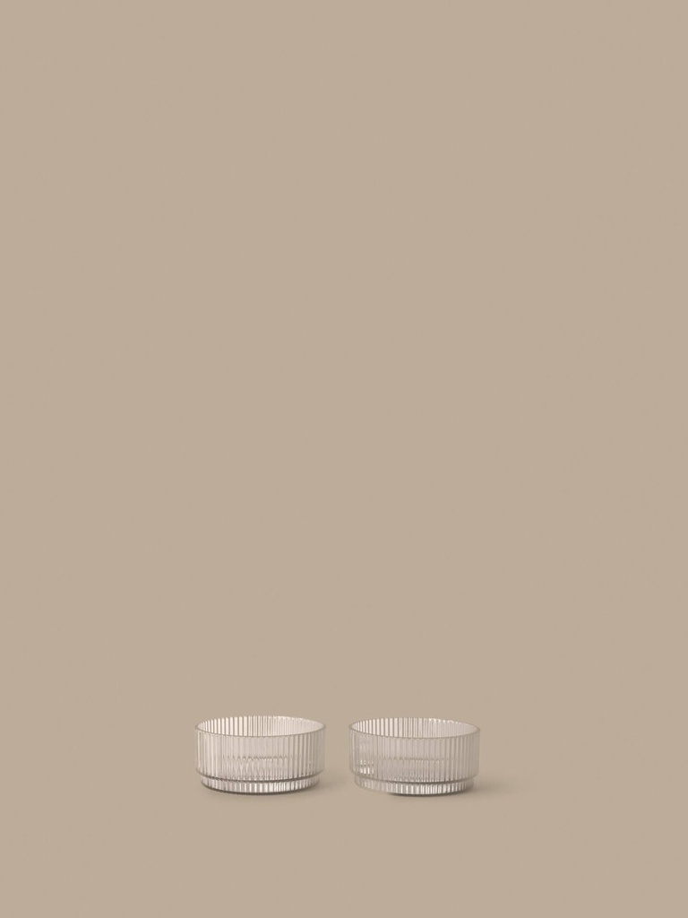 Bols enfant Ripple – transparent – lot de 2 — vue 4