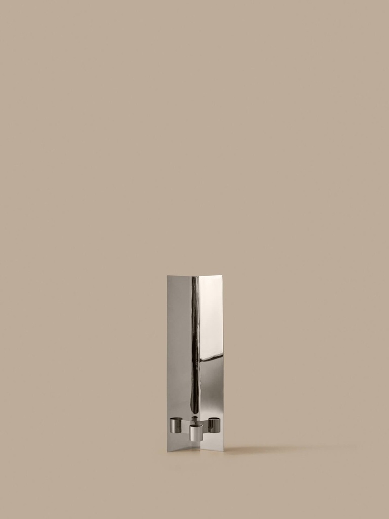 Bougeoir mural Eddy – poli miroir — vue 4