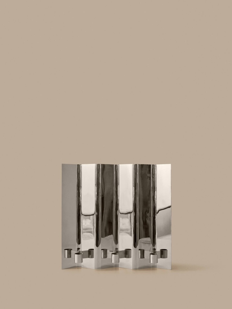 Bougeoir mural Eddy 3 – poli miroir — vue 4
