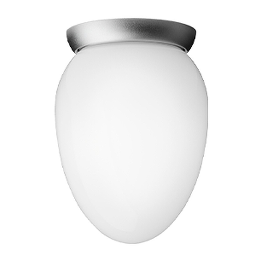 Applique Rizzatto 171 – argent satiné / verre opale — argent satiné / verre opale — vue 3