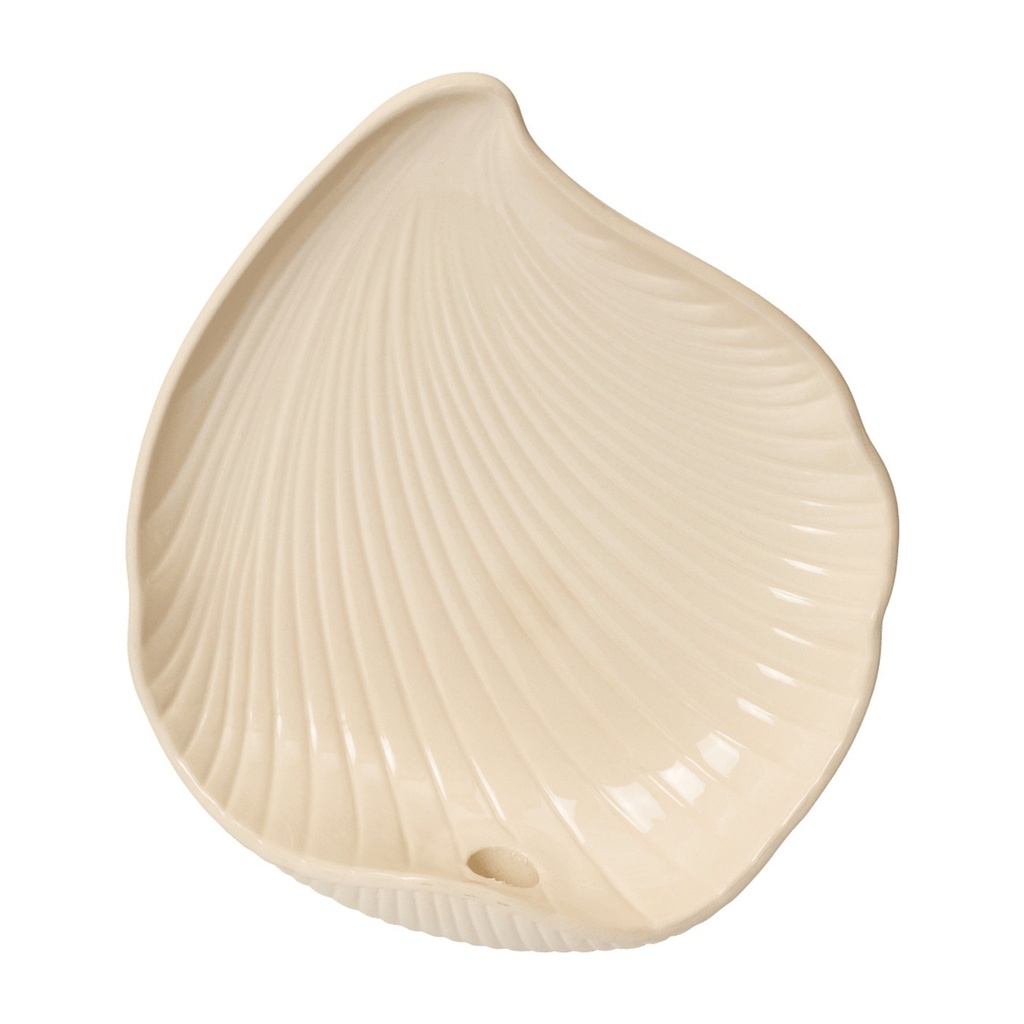 Bougeoir mural Shell – blanc cassé — vue 3