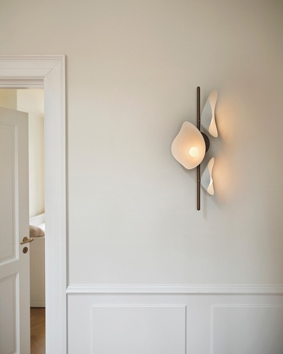 Applique Florii 3 – bronze foncé / blanc — bronze foncé / blanc — vue 2