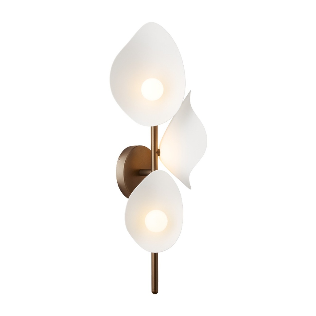 Applique Florii 3 – bronze foncé / blanc — bronze foncé / blanc — vue 4