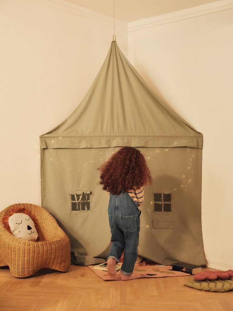 Rideau d'angle Settle – vert orme — vue 4