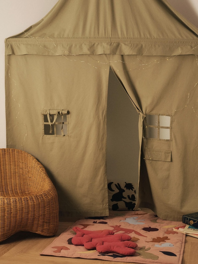 Rideau d'angle Settle – vert orme — vue 5