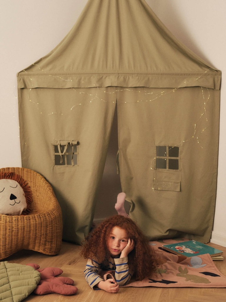 Rideau d'angle Settle – vert orme — vue 6