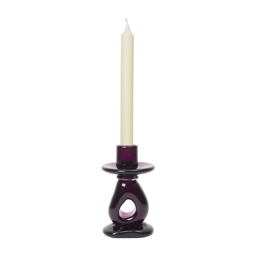 Bougeoir Damo – raisin foncé — vue 2