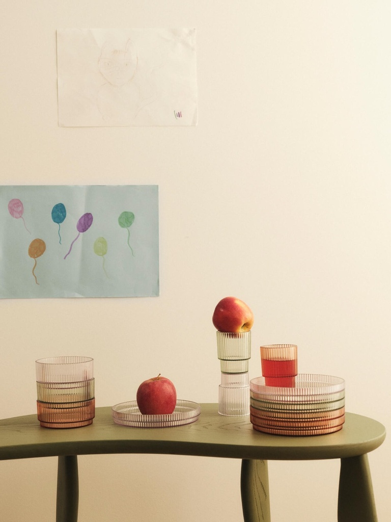 Assiettes enfant Ripple – Tea Green – lot de 2 — vue 3