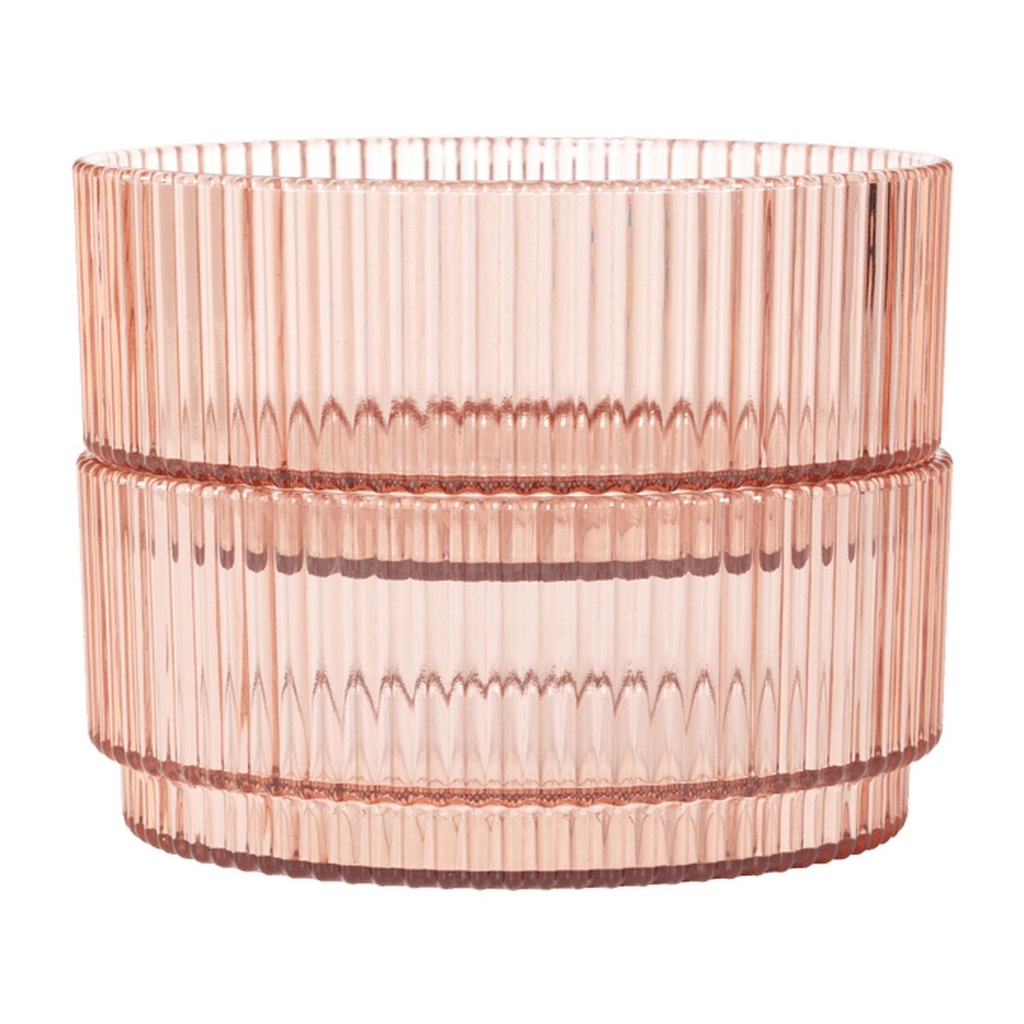 Bols enfant Ripple – rose poudré – lot de 2 — vue 2