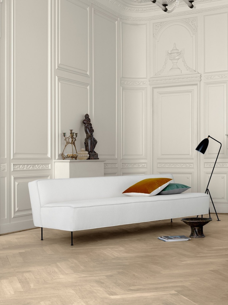 Banquette Modern Line entièrement tapissée — ambiance 2