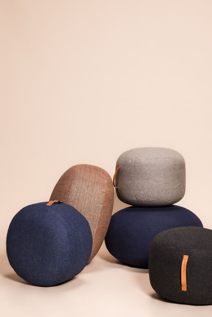 Pouf Mochi Ø 70 cm — ambiance 2