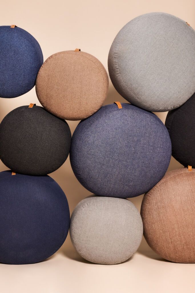 Pouf Mochi Ø 70 cm — ambiance 3