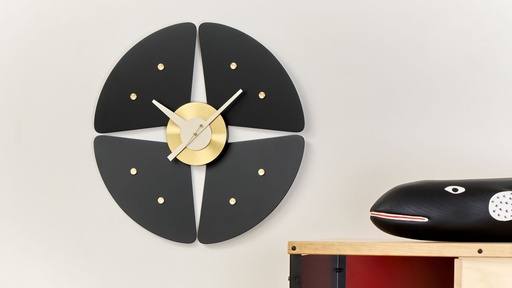 Horloge murale Petal Clock — ambiance 1