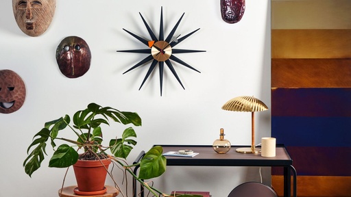 Horloge murale Sunburst Clock — ambiance 1