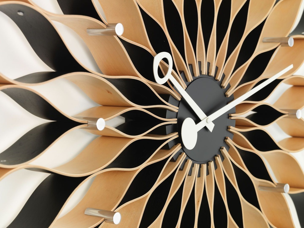 Horloge murale Polygon Clock — ambiance 3