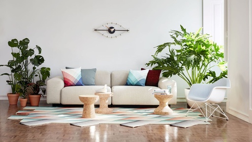 Horloge murale Eye Clock — ambiance 1