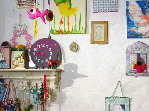 Horloge murale Zoo Timers Fernando the Fish — ambiance 1