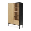 Armoire Blackbird – chêne noir – 110×4 5