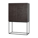 Armoire Grooves – teck noir profond –  4