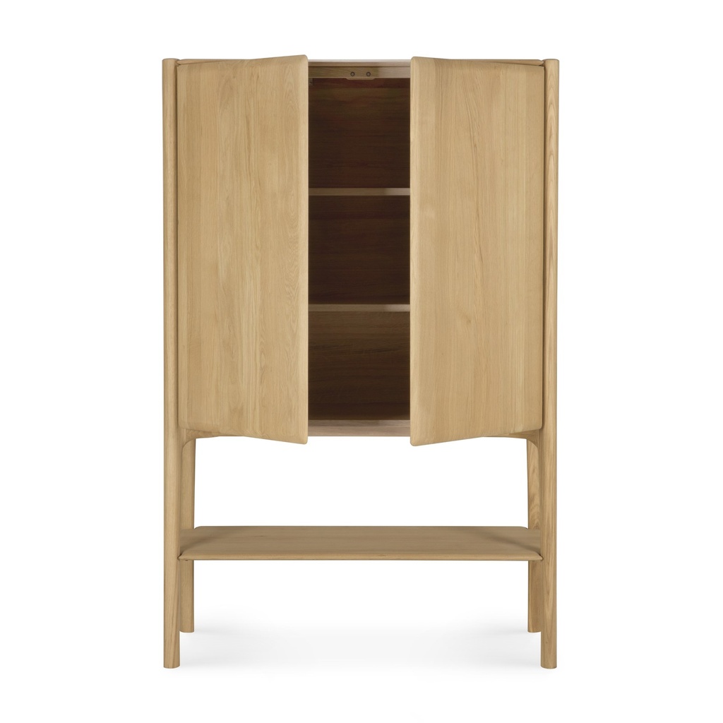 Armoire PI – chêne naturel – 110×45×17 4