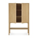 Armoire PI – chêne naturel – 110×45×17 4