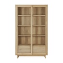 Armoire Wave – chêne naturel – 110×46× 2
