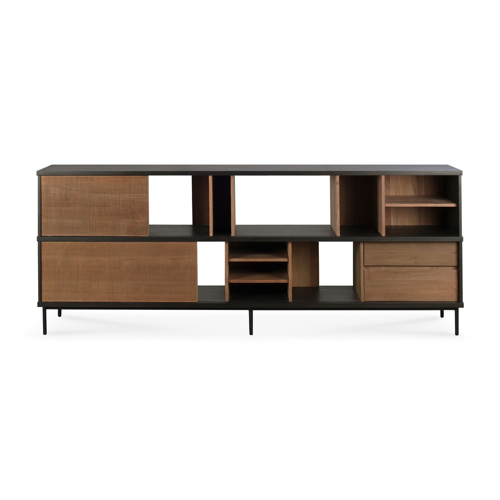 Buffet Oscar – teck – 224×40×89 cm 4