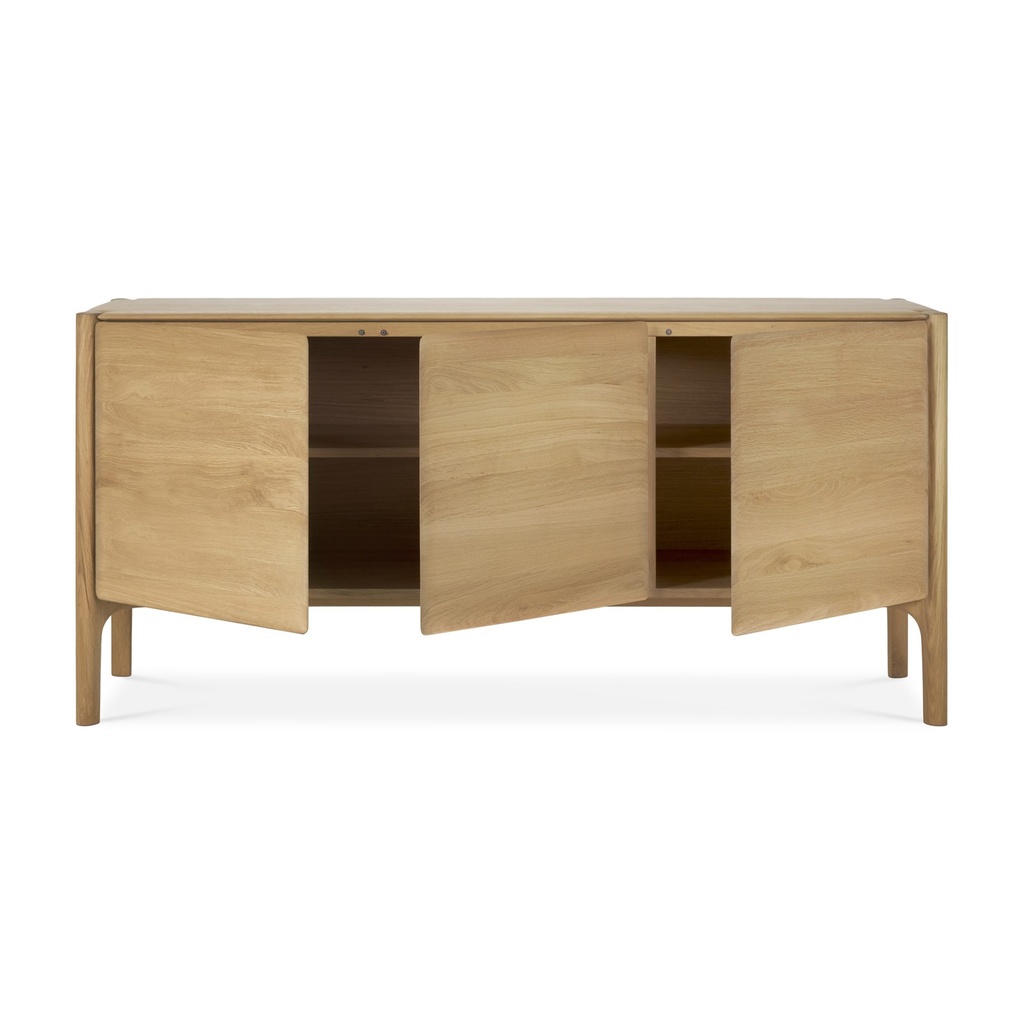 Buffet Pi - chêne - 3 portes 174x45 H8 3