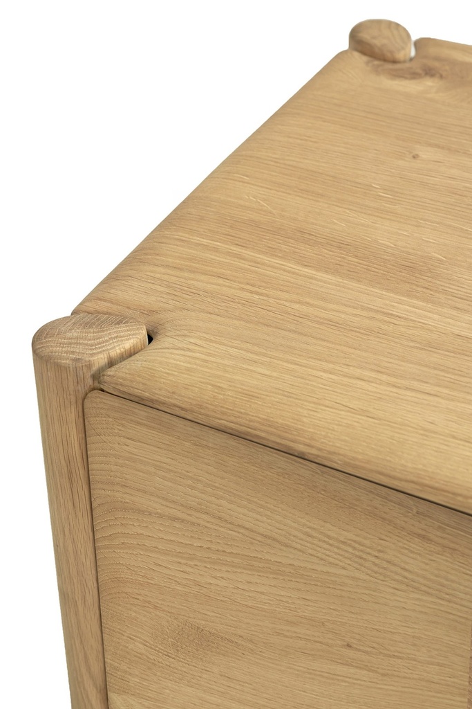 Buffet Pi chêne 4 portes - 230x45 H83 2