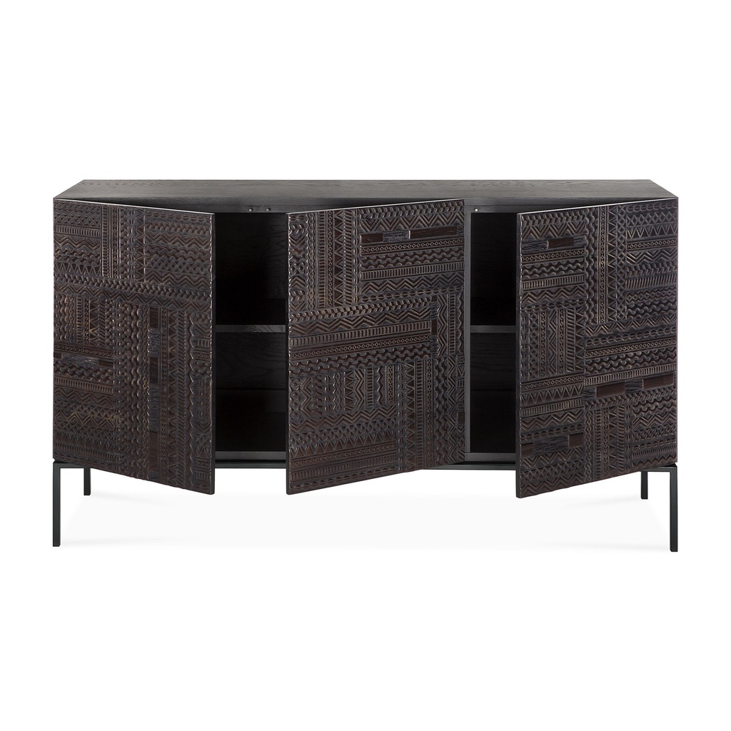 Buffet Tabwa – teck noir profond 2