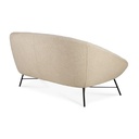 Canapé Barrow – textile off blanc – 14 3