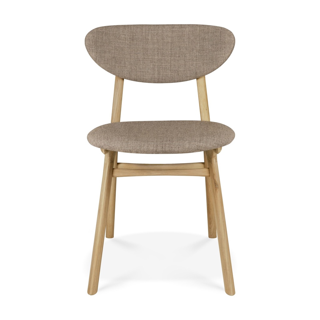 Chaise Eye – Chêne & Gris chaud Vernis 2