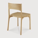 Chaise Pi - chêne - 48x53x79 cm 5