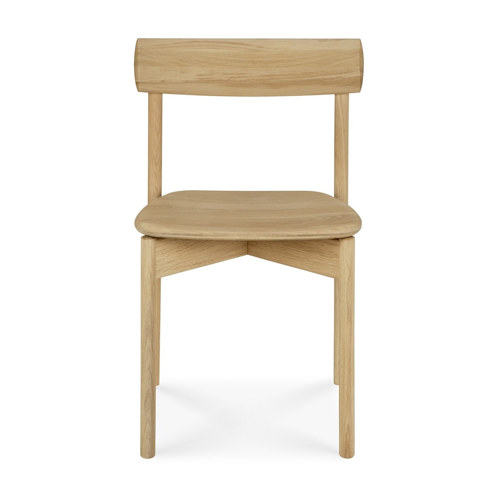Chaise Risu – chêne naturel – 48×48×77 3