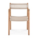 Chaise de jardin Jack Woven – teck nat 3