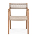 Chaise de jardin Jack Woven – teck nat 4