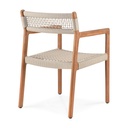 Chaise de jardin Jack Woven – teck nat 5