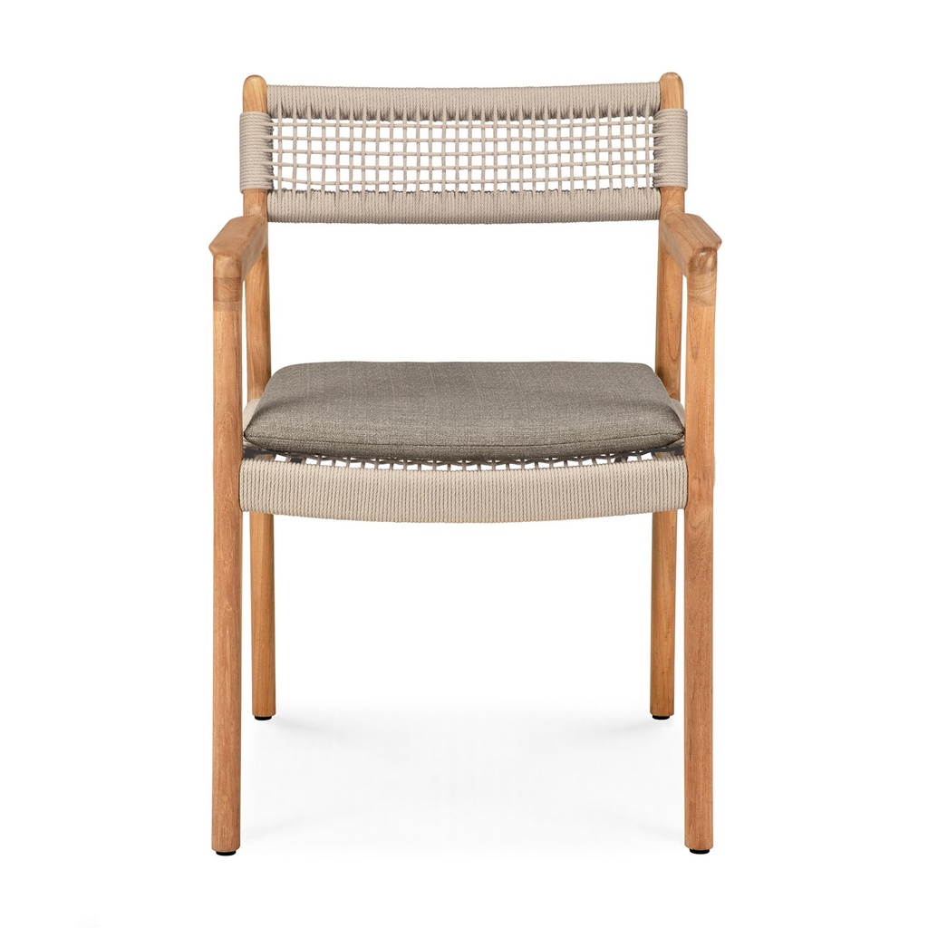 Chaise de jardin Jack Woven – teck nat 3