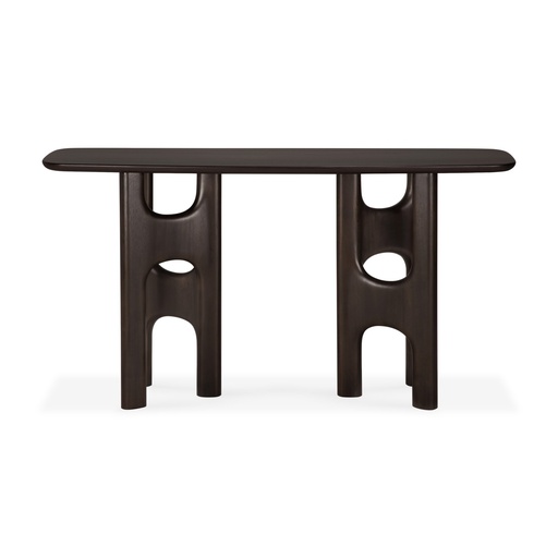 Console Flow – acajou brun rosé – 150× 2