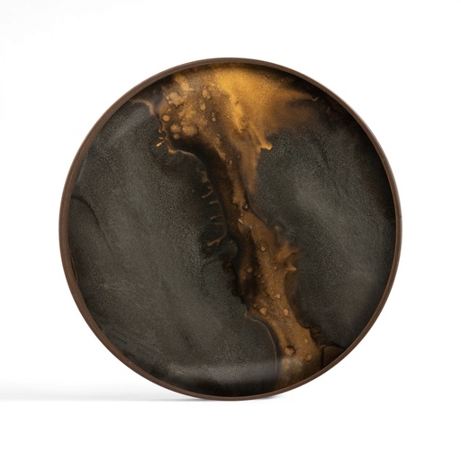 Plateau en verre organic - rond - bron 2